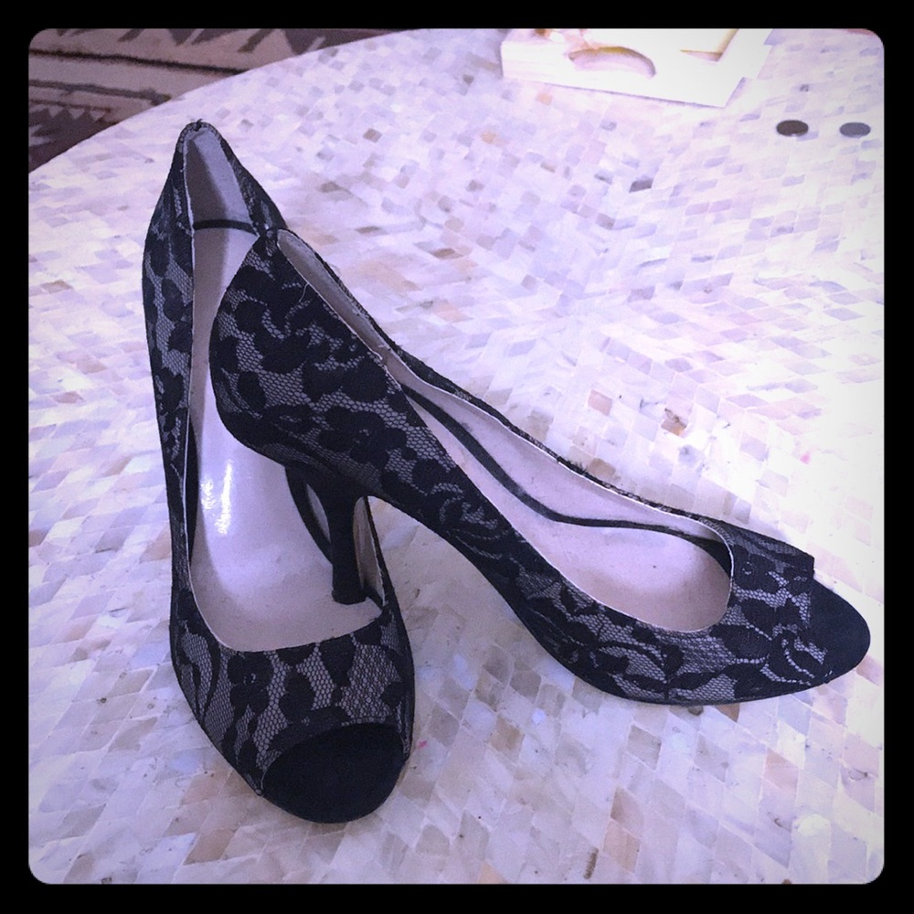 Black heels